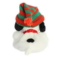 thumbnail image 4 of Aurora - Mini White Peanuts - Palm Pals 5" Snoopy Beanie - Festive Stuffed Animal, 4 of 4