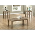 thumbnail image 1 of Monarch Specialties Table Set, 3pcs Set, Coffee, End, Side, Accent, Living Room, Laminate, Brown, Transitional, 1 of 4
