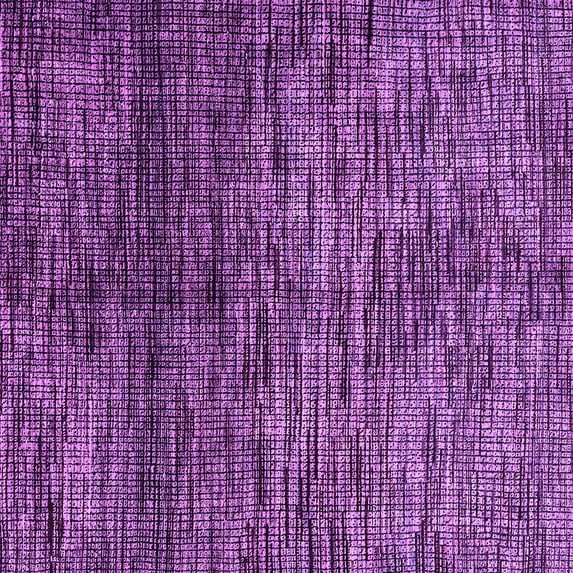Ahgly Company Indoor Square Abstract Purple Modern Area Rugs, 3' Square