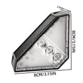 thumbnail image 3 of Solar Powered Stair Step Lights 2 Color Options Rainproof Outdoor Walkway Lights For Patio Garden Yard And Outdoor Space Decoration, 3 of 8