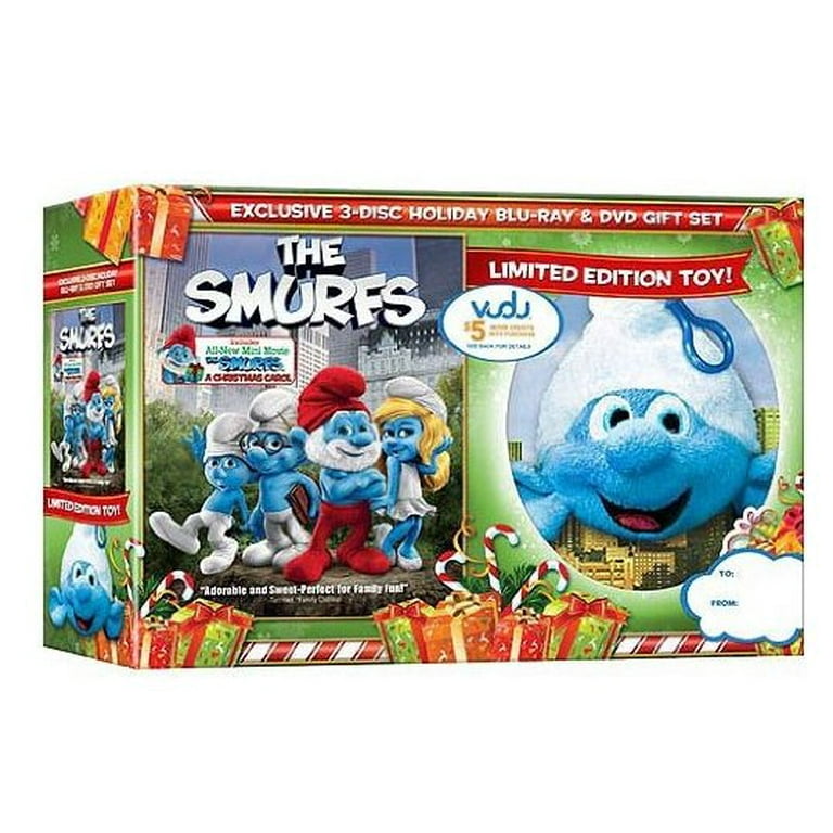 Comercio excepto por adverbio The Smurfs (Walmart Exclusive) (Blu-ray + DVD + The Smurfs: A Christmas Carol) (with Plush Toy Backpack Clip) - Walmart.com Comercio excepto por adverbio The Smurfs (Walmart Exclusive) (Blu-ray + DVD + The Smurfs: A Christmas Carol) (with Plush Toy Backpack Clip) - Walmart.com