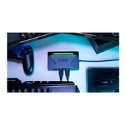 IOGEAR KeyMander 2 Keyboard/Mouse Adapter Plus Controller Crossover- GE1337P2, Black, Crossover function lets you swap controllers between PS4, Xbox One and Nintendo Switch