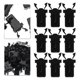thumbnail image 2 of 50pcs Trash Can Lid Plastic Lock Self-Locking Switch Replacement Catch Latch, 2 of 2