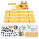 thumbnail image 1 of Laklulu Pegatinas de pared de altura para niños, tabla de crecimiento de altura móvil para bebés, regla, pegatinas de pared de animales, 1 of 8