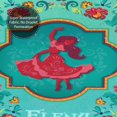 thumbnail image 4 of Cortina de ducha Elena de Avalor, juego de cortinas de ducha con dibujos animados para niños, niñas, dormitorios universitarios, baño, accesorios de decoración de bañera a prueba de agua con 12, 4 of 8