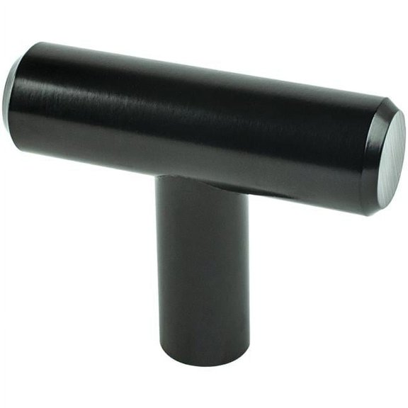 Berenson BE9547 2055 1.56 in. Transitional Advantage Two T-Bar Knob, Black