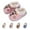 pink, variant on Waterproof Toddler Slippers Boys Girls Kids Slippers, Soft Plush Warm Anti-slip Girls Slippers Funny Cute Cartoon House Shoes for Indoor Outdoor
