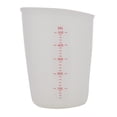 thumbnail image 3 of Transparent Soft Silicone Measuring Cup Visual Semi permeable Milk Cup (500ml), 3 of 8