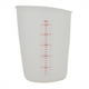 thumbnail image 2 of Taza medidora de silicona, taza medidora de silicona suave transparente, taza medidora de cocina diseñada para profesionales, 2 of 8