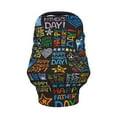 thumbnail image 2 of Haiem Happy Father Day Baby Nursing Cover & Nursing Poncho - Multi Use Cover for Baby Car Seat Canopy, Stroller Cover, 360°Full Privacy Breastfeeding Coverage, 2 of 9