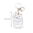 thumbnail image 2 of 1pc Keychain Pendant PU Leather Keyring Purse Handbag Car Key Decoration, 2 of 7