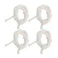 thumbnail image 2 of 4PCS Dock Line 1.5m Long High Strength Polyester Wear Resistance Boat Bumper Ropes for Marine White, 2 of 11