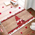 thumbnail image 4 of Teissuly 19.68x31.5x0.15inch Valentine's Day Living Room Bedroom Straight Plush Carpet Floor Mats Bathroom Absorbent Non-slip Mats Kitchen Foot Mats Teissuly WER202312135159, 4 of 7