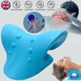 thumbnail image 1 of Neck Traction Pillow Neck Stretcher Cervical Pain Relief Pillow, 1 of 4