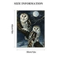 thumbnail image 2 of Shangniulu Snowy Owl Wall Art Famous Paintings Posters Retro Bird Poster Framed Artwork For Home Walls Pictures For Living Room Decor, 2 of 5
