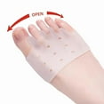 thumbnail image 6 of Silicone Toe and Forefoot Bunion Cushion with Toe Pad, Forefoot Pad, Toe Protector, 2 Count, 6 of 10