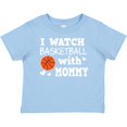 thumbnail image 3 of Inktastic I Watch Basketball with Mommy Boys Baby T-Shirt, 3 of 5