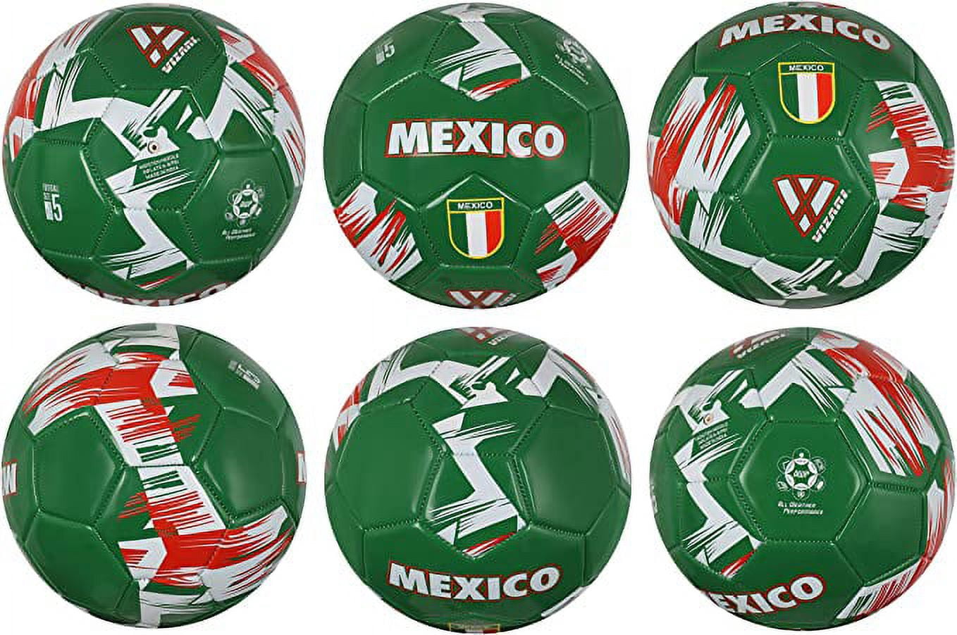 Vizari Mini National Team Soccer Balls Eight Mini National Team Countryballs to Choose from