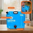 thumbnail image 4 of Uzima D-Prep Emergency Water Storage Container – 10L Collapsible Water Bladder with Printed Instructions for Camping, Hiking, Survival, Disaster Kits, and Gravity Filtration Systems, 4 of 6