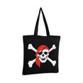thumbnail image 2 of Awkward Styles Jolly Roger Skull Bag Jolly Roger Bag Pirate Crossbones Day of Dead Skull Accessories Gothic Gifts for He Dia de Los Muertos Accessories, 2 of 5
