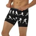 thumbnail image 5 of Men Boxer Briefs Fly Baseball Players Funny Cool Underwear For Men, 5 of 7