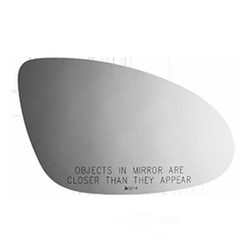 Burco Side View Mirror Replacement Glass - Clear Glass - 5214