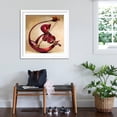thumbnail image 3 of Art.com Ethereal Strings Art Print by Salaam Muhammad, White Frame Wall Art, 38" x 38", 3 of 5