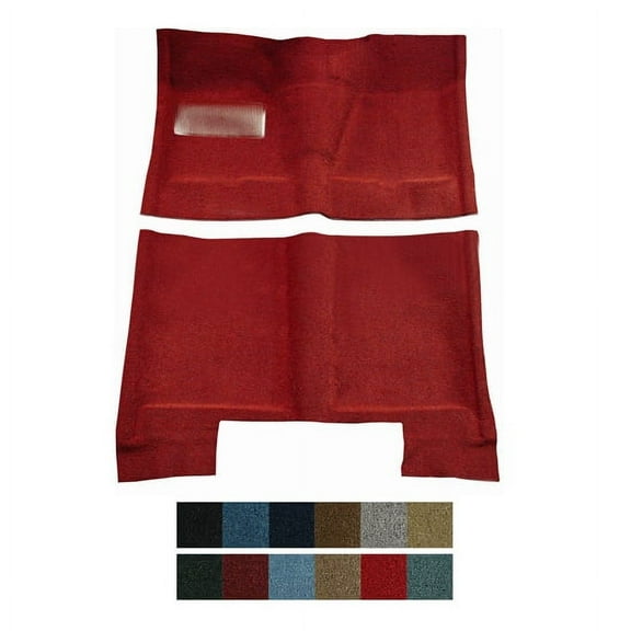 ACC 1962-1967 Chevy Chevy II/Nova 2 Dr Loop Carpet Kit, Black