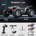 thumbnail image 5 of JoyStone 1:16 Brushless Fast RC Cars for Adults, Max 60+mph Hobby Electric RC Truck with 3S Lipo Battery, Waterproof High-Speed Remote Control Monster Truck with 2 Shells, 5 of 8