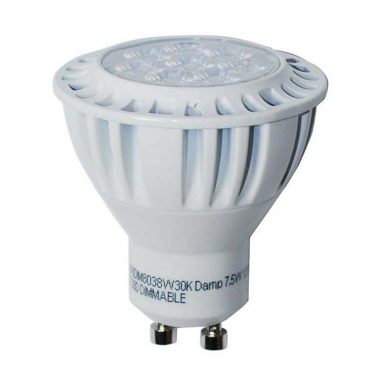 4 Pack High Quality LED 7.5W GU10 MR16 PAR16 Warm White 650LM