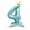 Blue, variant on 42” Standing Crown Number 6 Balloon, Large Pink Foil Balloon for Birthday Party Decorations