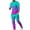 Hot Pink, variant on Men's Track Suits 2 Piece Set Active Jogging Suits Long Sleeve Crewneck Pullover Sweatsuits and Drawstring Sweatpants Casual Tie Dye Gradient Print Outfits Yellow XL