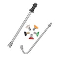thumbnail image 4 of Pressure Washer Extension Rod Stable 1/4 inch Quick Connect Durable Professional Stainless Steel, 4 of 9