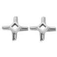thumbnail image 1 of 2 Pcs Stainless Steel Meat Grinder Blades Replacement Parts for Mincing Accessories, 1 of 4