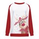 thumbnail image 4 of Camiseta informal de manga larga con cuello redondo y estampado navideño para mujer Pompotops qwe24055, 4 of 5