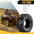 thumbnail image 4 of Ktaxon 18x7.00-8 ATV Tires Set of 2, 6PR Tubeless All-Terrain Mud Tires for ATV and UTV Off-Road Use, 4 of 15