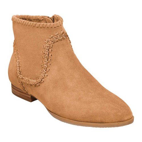 Jack Rogers Gemma Suede Bootie - Waterproof Tan