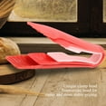 thumbnail image 2 of 3Pcs Multifunctional Plastic Bread Tongs Food Clamps for Home Bakery(red), 2 of 8