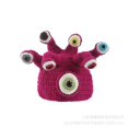 thumbnail image 2 of Sombrero hecho a mano de otoño e invierno, pulpo, animación hecha a mano, tentáculo de parásito, sombrero de lana extraño, cálido regalo de Navidad, 2 of 2