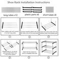 thumbnail image 5 of New Arrivals Stackable Small Shoe Rack, Saving Storage and Organization (4-Tier), 5 of 9