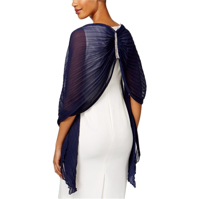 INC Wrap con cuentas para mujer, azul, talla única