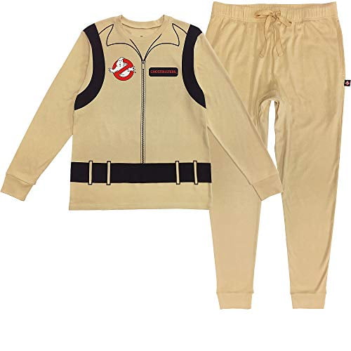 See Pic Ghostbusters Pajama Set For Men Sleepwear Small Medium Includes Top And Pants Multicolour