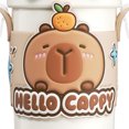 thumbnail image 4 of Capybara Botella Copa Acero Inoxidable para () Blanco, 4 of 9