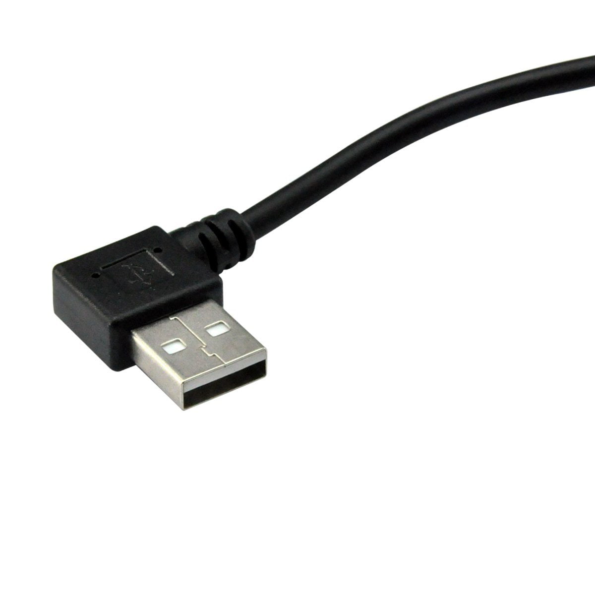 Right Angle A Male to Female UCEC USB 2.0 Extension Cable 20cm 0.7 Feet