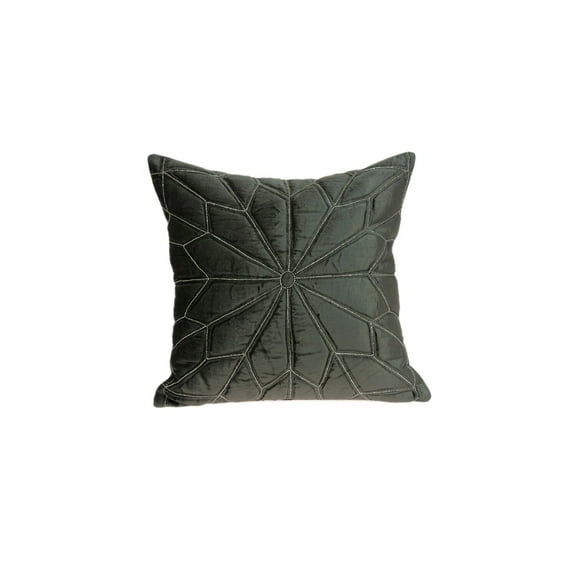 Parkland Collection Lolu Gray Throw Pillow