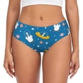 thumbnail image 1 of Balery Cartoon Goose Ropa Interior de Algodón para Mujer con Dibujo – Braguitas Cómodas y Elásticas, Estilo Clásico-Small, 1 of 6