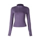 thumbnail image 2 of TaTaai Zipper Front Yoga Top, Women's Long Sleeve Round Neck Sun Protective Shirt, UPF Athletic Wear for Outdoor Exercise and Fitness Gift, 2 of 5