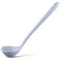 thumbnail image 1 of Shisuyan Silicone Cooking Ladle Long Handle Large Spoon Flatware Soup Spoon for Kitchen, 1 of 9