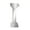 Silver Mirrored Solid Square 12" x 12" x 36", variant on DecMode 12" x 36" Silver Glass Mirrored Pedestal Table, 1-Piece