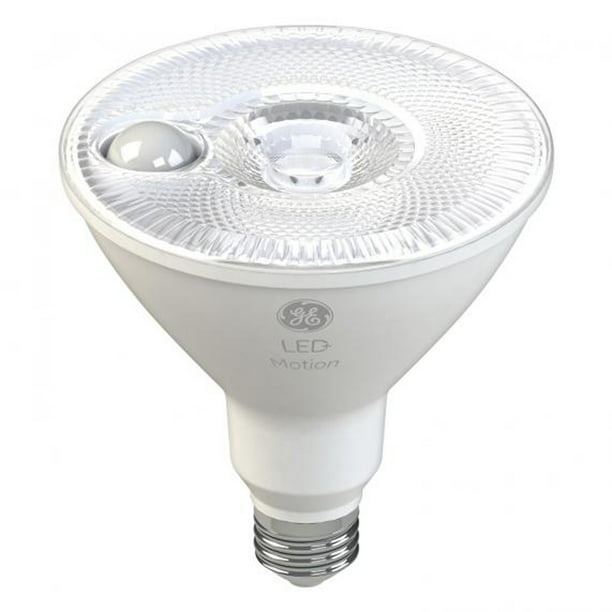 GE LED+ Motion LED Flood Light, Outdoor Light Bulb, Warm White, 90Watt